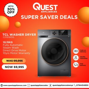 TCL 10KG WASHER DRYER